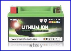 HJTX14H-FP Lithium-Ion Ultra Performance Motorcycle Battery YTX14-BS Upgrade