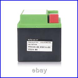 HJTX14H-FP Lithium-Ion Ultra Performance Motorcycle Battery YTX14-BS Upgrade