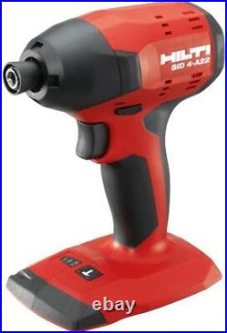 Hilti Impact Driver 1/4 in. Hex 22-Volt Lithium-Ion Brushless Cordless Tool Only