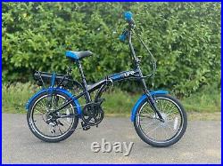 Infusion Folding Electric Bike 20 Wheels, 6 Speed, Power Assisted eBikes. Co. Uk