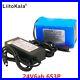 LiitoKala 24V 6AH Li-ion Battery For EBike Electric Scooter Bicycle with Charger