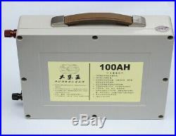 Lithium 12v 100Ah Rechargeable Deep Cycle Battery with Home Charger BMS Solar RV