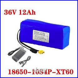 Lithium Ion Li-Ion Pack Scooter Electric City E Bike Bicycle Battery 36V 12AH