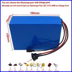 Lithium Ion Li-ion Battery 12V Rechargeable Electric E Bike Bicycle Scooter Pack