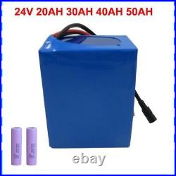 Lithium Ion Li-ion Battery 24V Rechargeable Electric E Bike Bicycle Scooter Pack