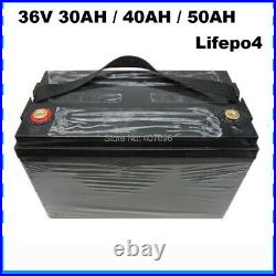 Lithium Iron Phosphate LiFePO4 Battery 36V Electric E Bike Bicycle Scooter Pack