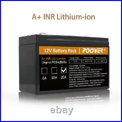 Lithium-ion 12v 20A Battery BMS NCM Battery Charger 12V for Boat Finshfinder LED