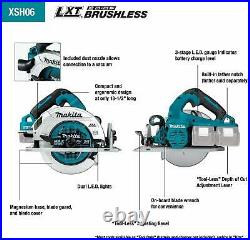 Makita 18V X2 LXT LithiumIon (36V) Brushless cordless Circular saw XSH06Z