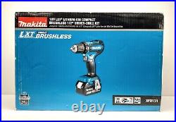 Makita 18-Volt LXT Li-Ion Brushless Cordless 1/2 in. Driver-Drill Kit 3.0Ah NEW