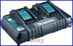 Makita BL1850 18v 2 x LXT 5.0ah Lithium-Ion Batteries + DC18RD Dual Port Charger