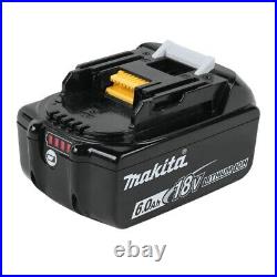 Makita BL1860 18v 2 x LXT 6.0ah Lithium-Ion Batteries + DC18SH Dual Port Charger
