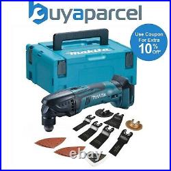 Makita DTM50Z 18v LXT Lithium Ion Cordless Multi Tool + Makpac Case +Accessories