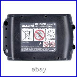 Makita Genuine BL1860 18V 6.0ah Lithium-ion LXT Battery UK TWIN-PACK