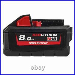 Milwaukee 18v 8.0ah High-output Red Lithium-ion Battery M18hb8
