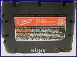 Milwaukee 48-11-1850(2) 18Volt M18 Red Lithium XC 5.0 -F/PRI-SHIP BULK-PAK NEW