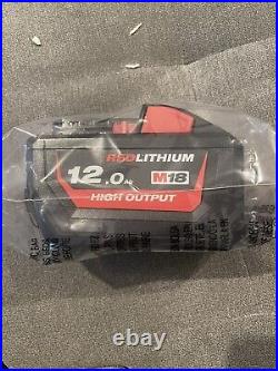 Milwaukee m18b5 m18 12.0ah red lithium-ion battery