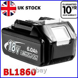 NEW 6.0AH 5.0AH For Genuine Makita BL1830 18v LXT Li-ion Makstar Battery Pack UK