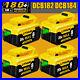 NEW For DeWalt Battery 18V 6.0ah 8.0Ah Li-ion XR DCB182 DCB184 DCB183 DCB200