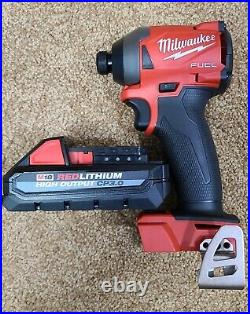 NEW Milwaukee M18 2853-20 FUEL Impact Driver 1/4 Hex HIGH OUTPUT 3.0 Ah Battery