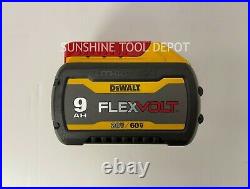 New Dewalt DCB609 Flexvolt 20V / 60V Max 9.0Ah Lithium Ion Battery Li-ion