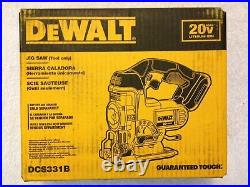 New Dewalt DCS331B 20 Volt 20V Max Cordless Jig Saw (Bare Tool) NIB