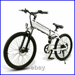 New LO26 Electric Bike 21 Speed Foldable SameBike E-Bike 500w 10.4AH 48V Bicycle