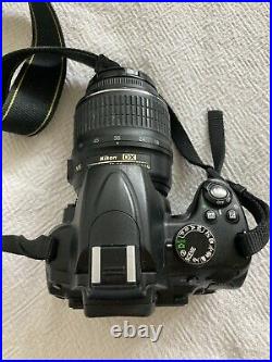 Nikon D5000 DSLR camera Nikon DX 18-55 Lens plus NikonCharger and Nikon Battery