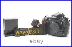 Nikon D810 Digital SLR DSLR Camera (Body Only) Black With Charger and Battery