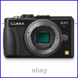 Panasonic LUMIX DMC-GX1 Camera Body Kit Box-No Lens Battery Charge 16GB