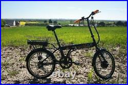 QDOS Folding Electric Bike 20 Wheels, 6 Speed, Power Assisted eBikes. Co. Uk