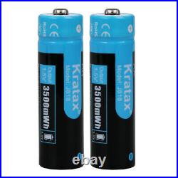 Rechargeable 1.5V AA Lithium Batteries 3500mwh Li-ion Batteries Charger Lot