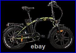 Roadhog FatBike EBike Electric Bike Bicycle Folding 250W Fat Tyre UK