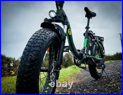Roadhog FatBike EBike Electric Bike Bicycle Folding Stepthrough 250W Fat Tyre UK