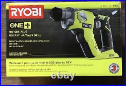 Ryobi P222 18-Volt ONE+ Lith-Ion 1/2 SDS-Plus Rotary Hammer Drill (Tool Only)