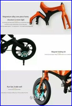 S6 Electric Folding Bike E Bike Electric Folding Bicycle 16 not Onebot