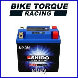 Shido LB9-B Lithium Ion Battery 74% Lighter than Lead Acid Replaces YB9-B