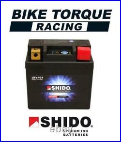 Shido LTM2L Lithium Ion Motorcycle Battery to fit Honda CRF250R (18-21)