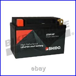 Shido LTX9 High Perf Lithium Ion Battery to fit BMW S 1000RR 2017-2022