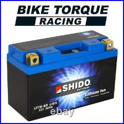 Shido Lithium Ion Battery 74% Lighter than Lead Acid Replaces YT7B-BS