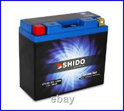 Shido Lithium Ion Lightweight Motorcycle Battery Replaces Yt12b-bs