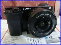 Sony Alpha A6000 Mirrorless Camera with 16-50mm Lens + 2 Sony batteries