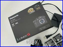 USED Panasonic LUMIX DC-GH5 Digital Camera With Batteries And SD Cards