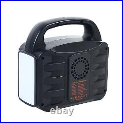 USED Portable Lithium-ion Battery Power Supply Station Generator Camp Emergency