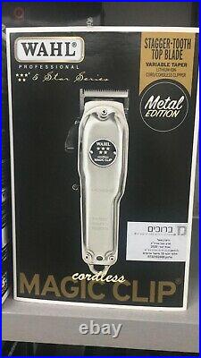 Wahl Metal Magic Clip Cordless Lithium Ion Clipper Limited Edition