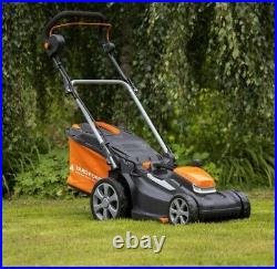 Yard Force Cordless Lawnmower with Lithium Ion Battery 40V and Charger